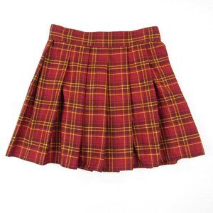 Harry Potter Skirt Women's Size M Spirit Adult Gryffindor Plaid Multicolored